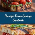 Toasted Tuscan Sausage Sandwich Recipe