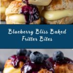 Baked Blueberry Fritter Bites Recipe