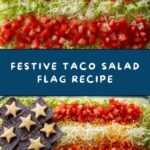 Taco Salad Flag Recipe