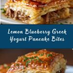 Greek Yogurt Lemon Blueberry Pancake Bites Recipe