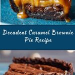 Caramel Brownie Pie Recipe