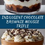 Chocolate Brownie Mousse Trifle Recipe