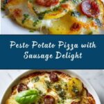 Pesto Potato Pizza with Sausage Recipe