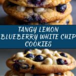 Lemon Blueberry White Chip Cookies Recipe