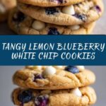 Lemon Blueberry White Chip Cookies Recipe