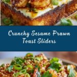 Sesame Crusted Prawn Toast Sliders Recipe