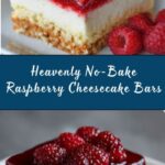 No-Bake Raspberry Cheesecake Bars Recipe
