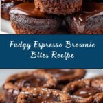 Fudgy Espresso Brownie Bites Recipe