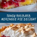 Rhubarb Meringue Pie Recipe with Fluffy Topping Recipe