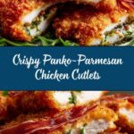 Panko-Parmesan Chicken Cutlets Recipe