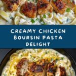 Chicken Boursin Cheese Pasta Recipe