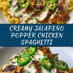 Creamy Jalapeño Popper Chicken Spaghetti Recipe