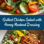 Grilled Chicken Salad with Honey Mustard Dressing Recipe