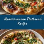 Mediterranean Flatbread with Fresh Herbs & Hummus Recipe