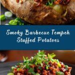 Barbecue Tempeh Stuffed Potatoes Recipe