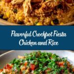 Crockpot Fiesta Chicken and Rice Recipe