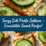 Crunchy Dill Pickle Saltines That Elevate Snack Time Recipe
