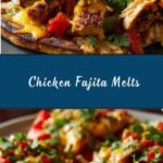 Chicken Fajita Melts Recipe