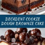 Cookie Dough Brownie Cake Recipe