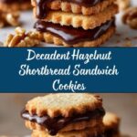 Hazelnut Shortbread Sandwich Cookies with Milk Chocolate Ganache Recipe