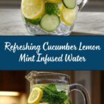 Cucumber Lemon Mint Infused Water Recipe