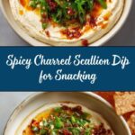 Charred Scallion and Chili Crisp Dip for Snacking Recipe