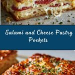 Salami and Cheese Pastry Pockets Recipe
