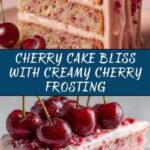 Cherry Cake with Cherry Cream Cheese Frosting Recipe