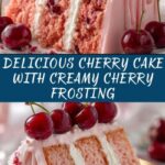 Cherry Cake with Cherry Cream Cheese Frosting Recipe