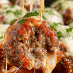 Cheese Stuffed Meatballs Recipe