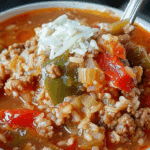 Stuffed Bell Pepper Soup Recipe