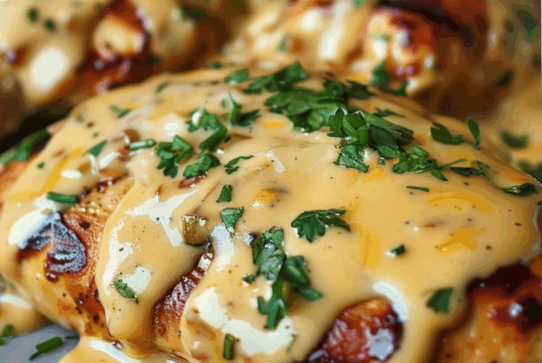 Mexican Chicken with Cheese Sauce Recipe
