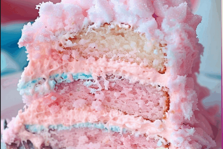 Cotton Candy Cake Recipe