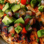 Fiesta Lime Chicken with Avocado Salsa Recipe