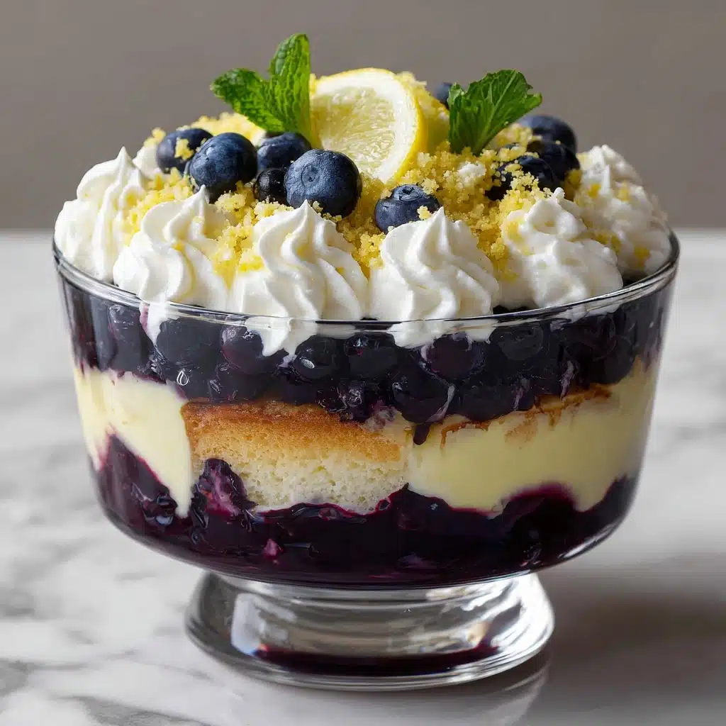 Lemon Blueberry Trifle: A Refreshing Burst of Flavor Recipe - Recipe Image