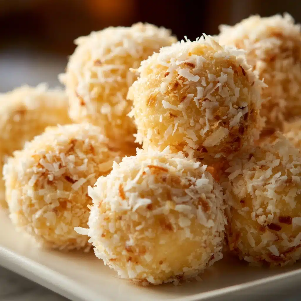 Pineapple Coconut No-Bake Balls Recipe - Recipe Image
