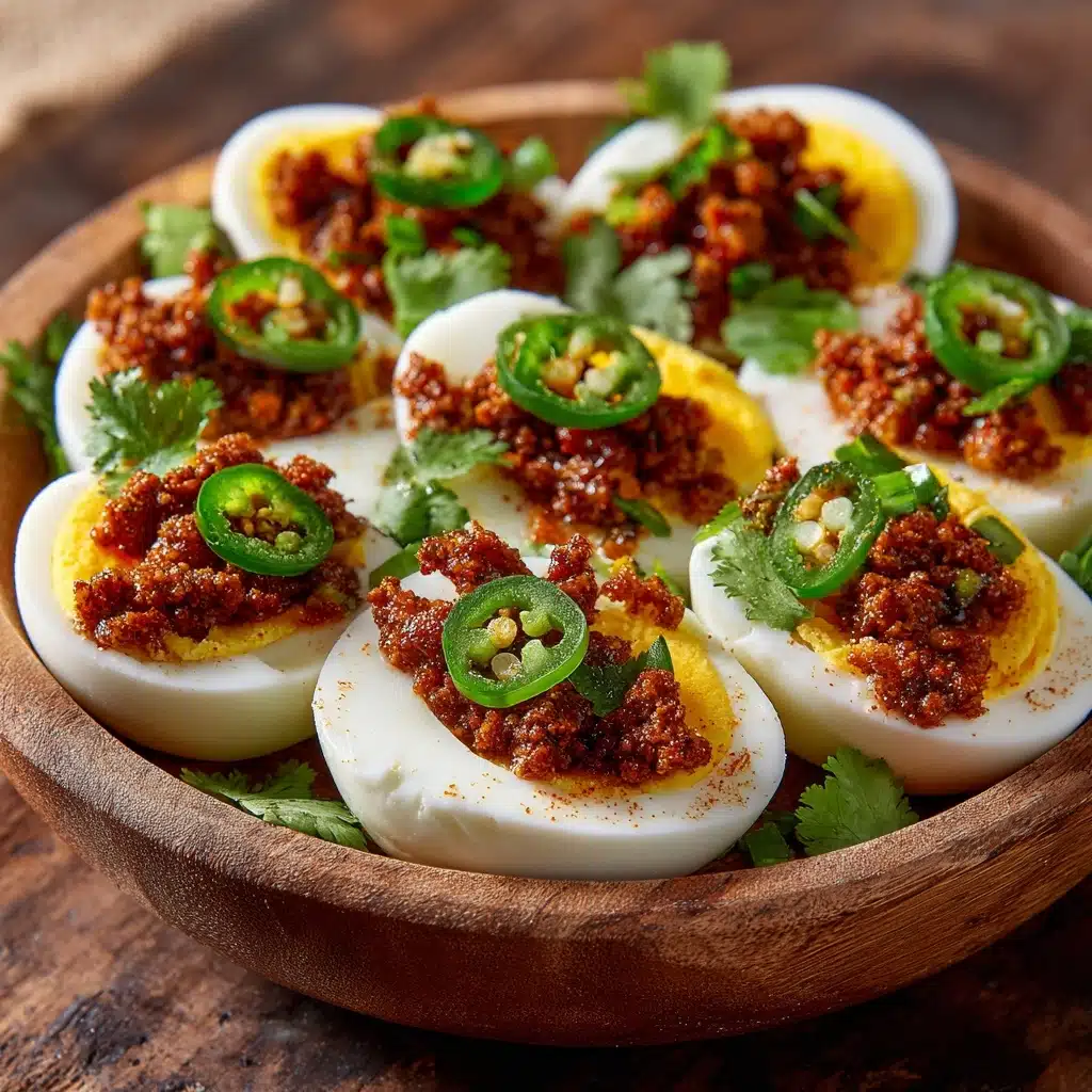 Pickled Eggs, Sausage, and Jalapeños Recipe - Recipe Image