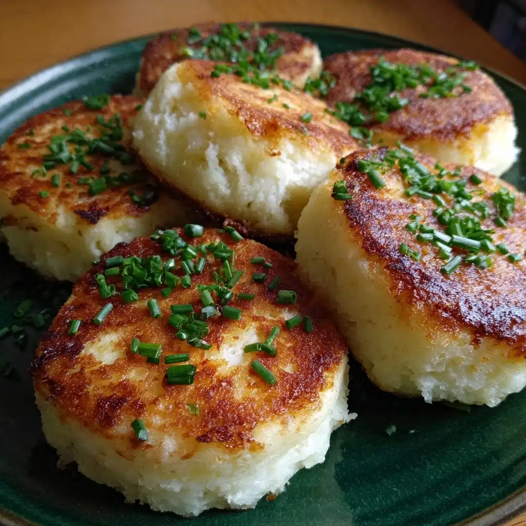 Garlic Chive Mashed Potato Puffins Recipe - Recipe Image