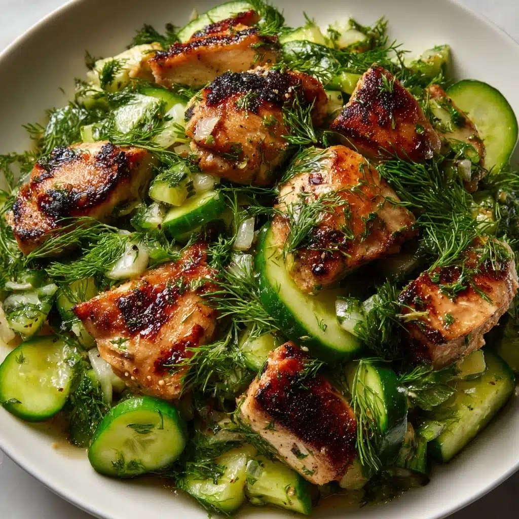 Dill Pickle Chicken Salad Recipe - Recipe Image