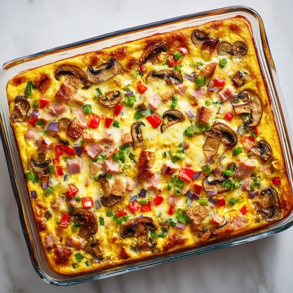 Cheesy Veggie Egg Bake Recipe - Recipe Image