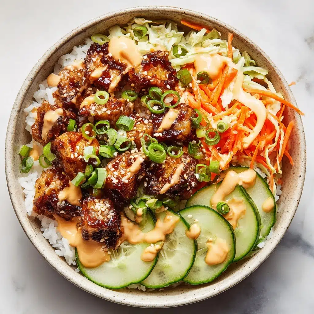 Bang Bang Chicken Bowl: A Flavorful Dinner Delight! Recipe - Recipe Image