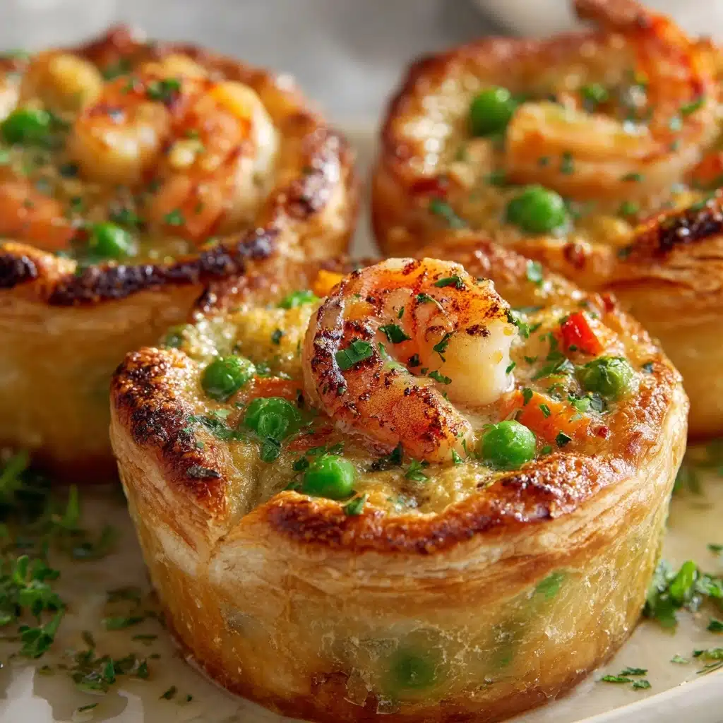 Mini Chicken Pot Pie Muffins Recipe - Recipe Image