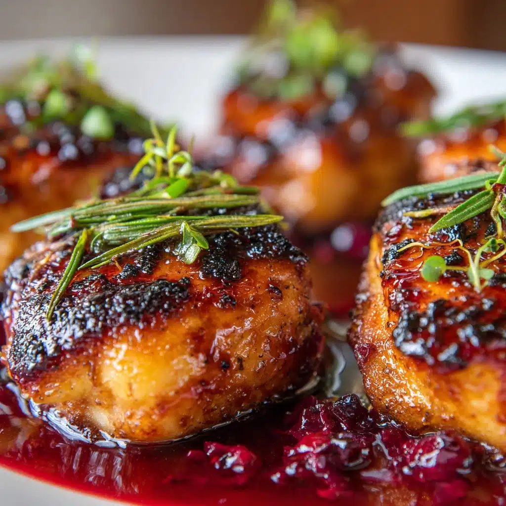 Skillet Cranberry Orange Chicken Recipe - Recipe Image