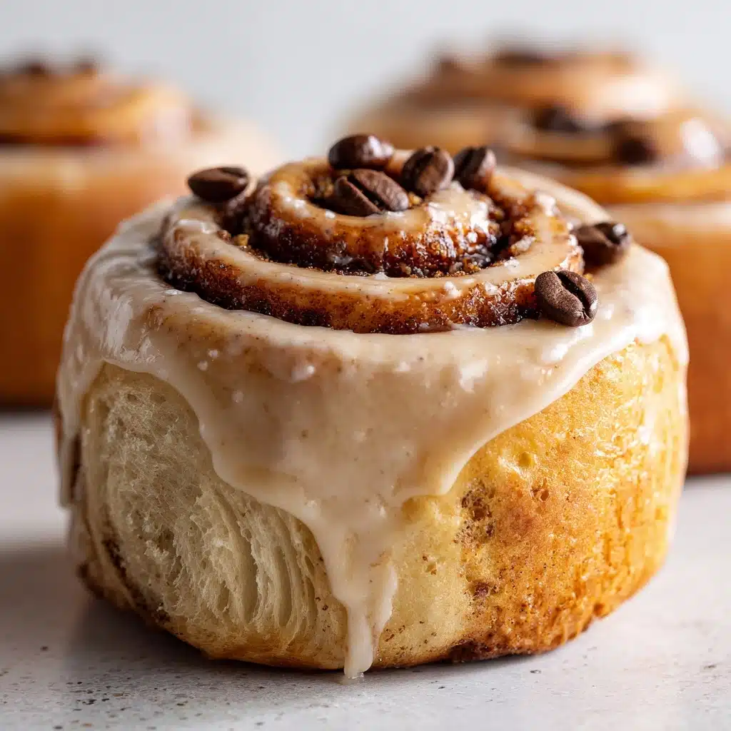 Coffee Cinnamon Rolls with Light Brown Coffee Frosting Recipe - Recipe Image