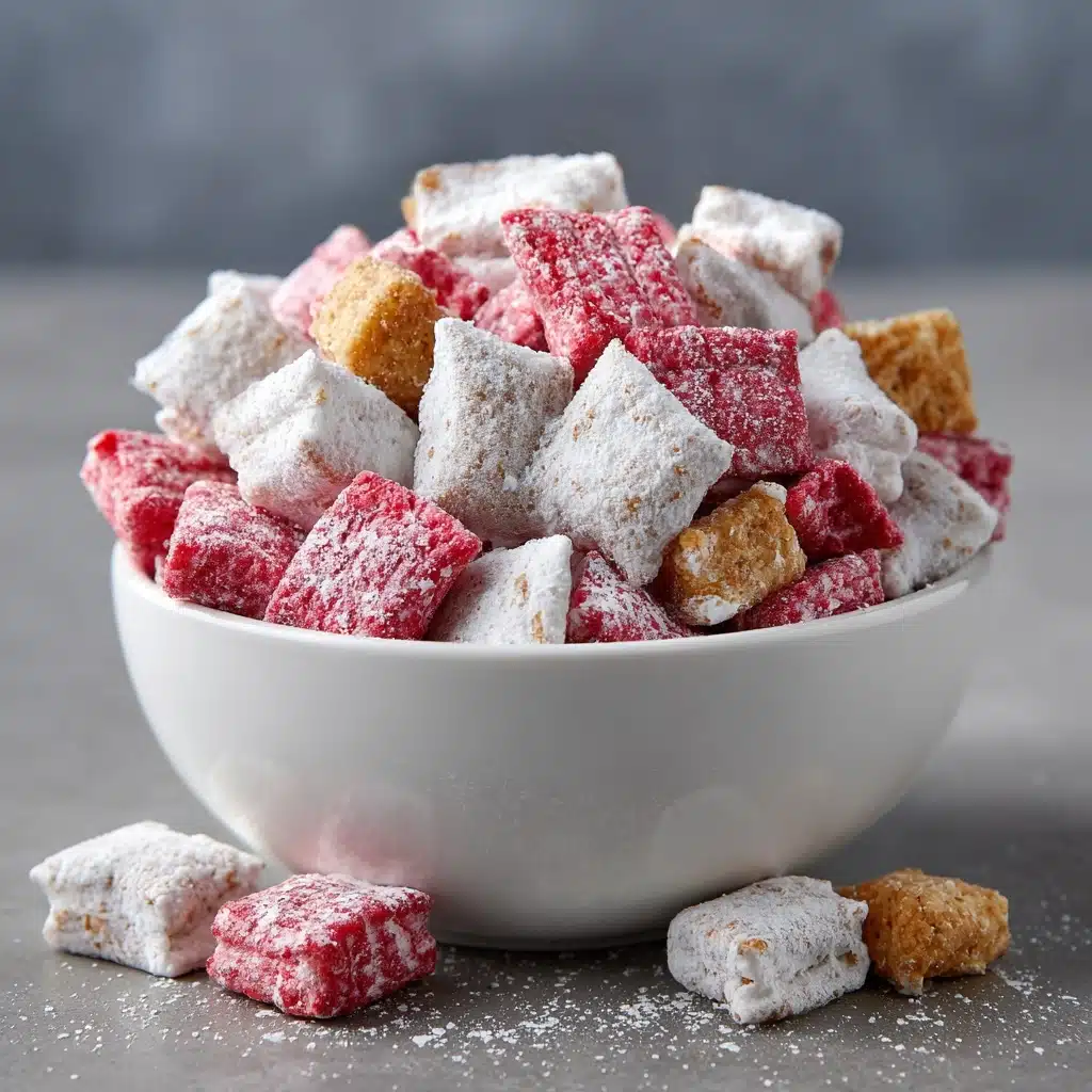 Cherry Cheesecake Puppy Chow Recipe - Recipe Image