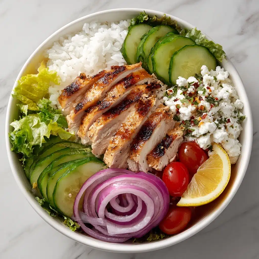 Greek Chicken Bowls Recipe - Recipe Image