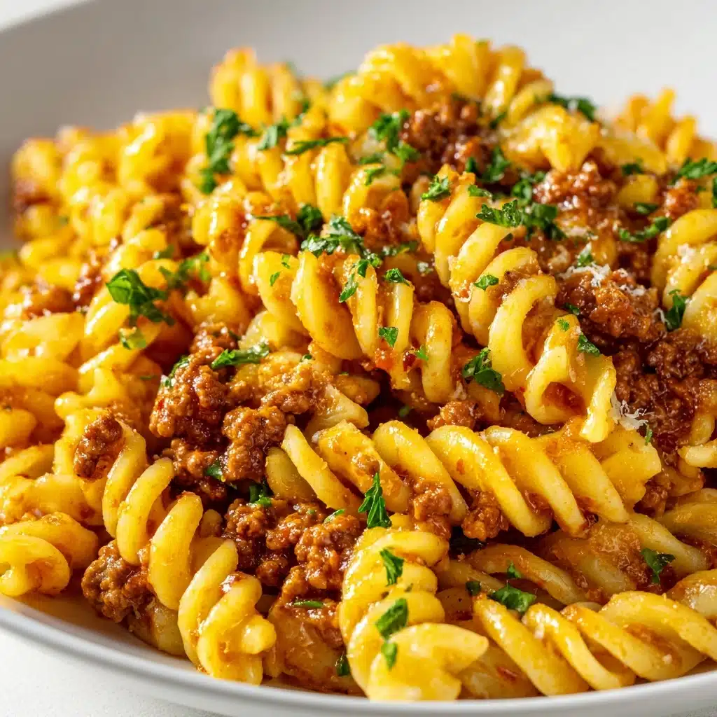 Quick Sloppy Joe Pasta Casserole Recipe - Recipe Image