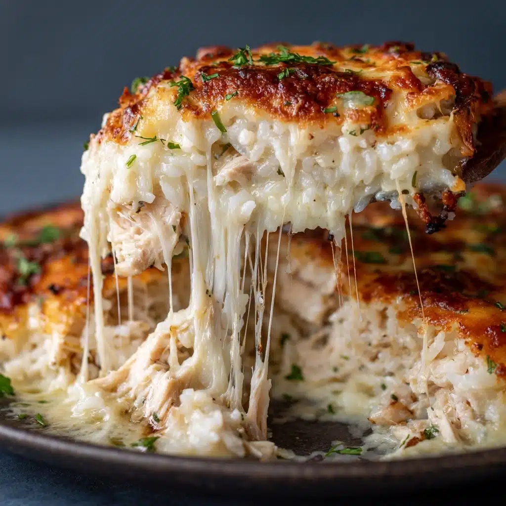 Cheesy Angel Chicken and Rice Recipe - Recipe Image