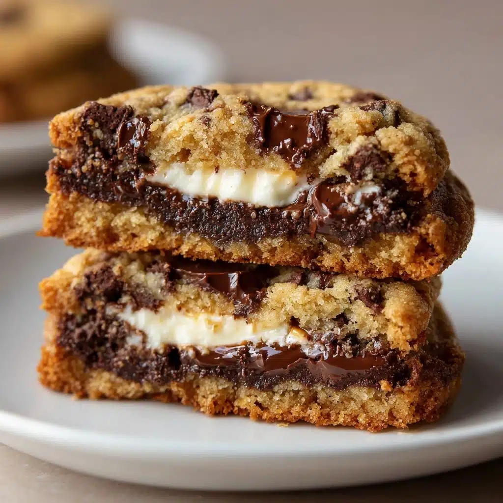 Samoa Stuffed Cookies Easy Recipe - Recipe Image