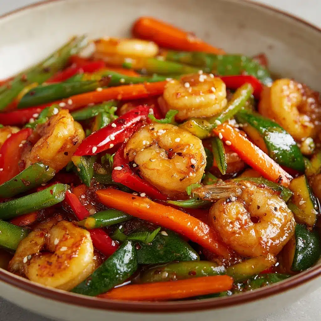 Stir Fried Veggies in White Sauce Recipe - Recipe Image